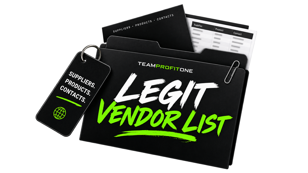 Legit Vendor Bundle
